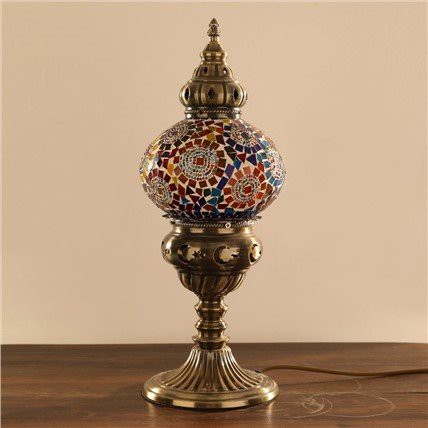 Stolna lampa od marokanskog mozaika